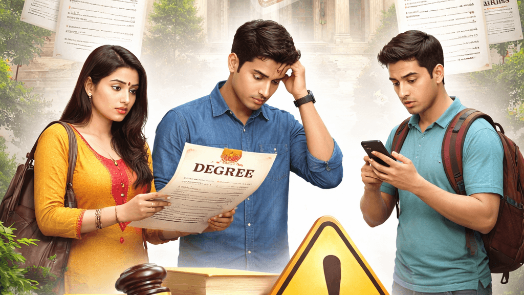 🚨 UGC ने जारी की 32 फर्जी विश्वविद्यालयों की सूची, छात्रों को सतर्क रहने की सलाह