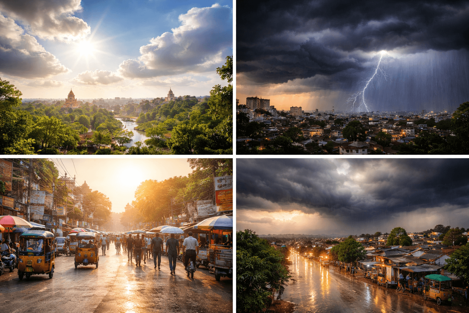 भागलपुर में मौसम ने ली करवट—दिन में तेज धूप, शाम को बारिश के आसार