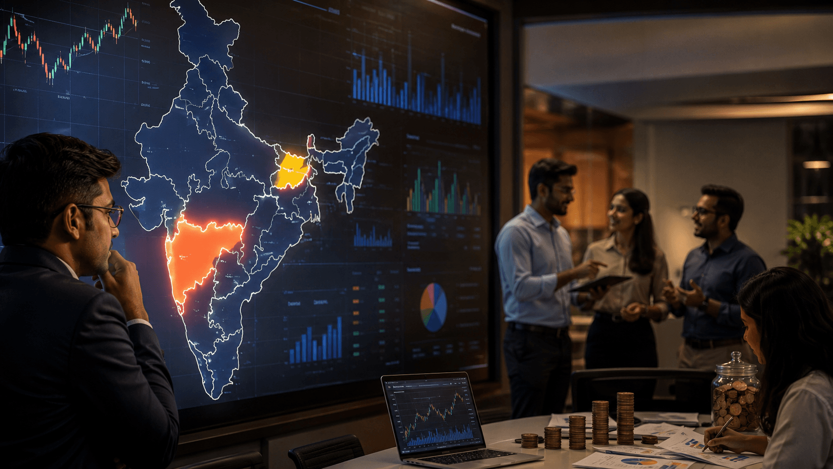 भारत के म्यूचुअल फंड निवेश का बड़ा हिस्सा सिर्फ 5 राज्यों से, महाराष्ट्र अकेले 37% AUM का मालिक