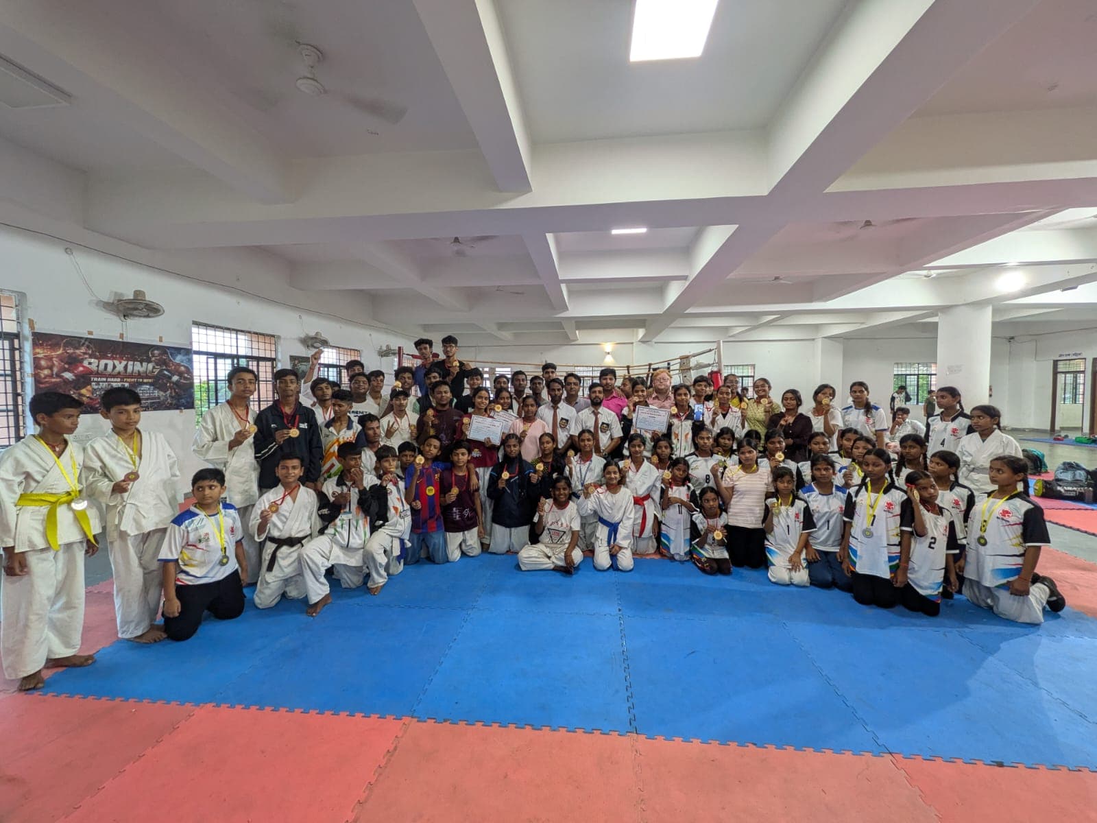 प्रमंडलीय विद्यालय खेल प्रतियोगिता में कराटे खिलाड़ियों का दमखम, विभिन्न भार वर्गों में भागलपुर का शानदार प्रदर्शन